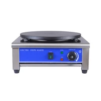 Commercial Electric Crepe Machine Pancake Maker 110V Frying Machine Thermostat Frying Pan