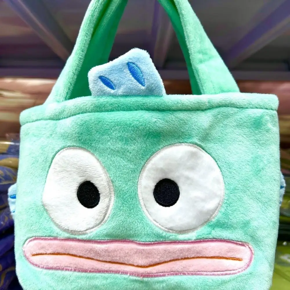 Sanrio Hangyodon вельветовая сумка из полиэстера портативная милая сумка-бенто