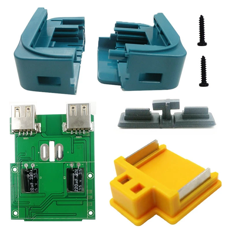 

For Makita ADP05 14.4V/18V Lion Battery Dual USB Converter Port USB Charger for Makita Batteries