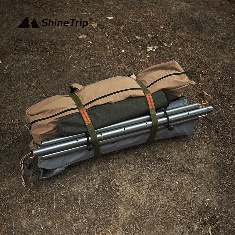 

Shine Trip Outdoor Travel Sticker Tied Strap Fixing Belt Camping Hiking Cargo Storage for Family Outdoor Camping Accessories