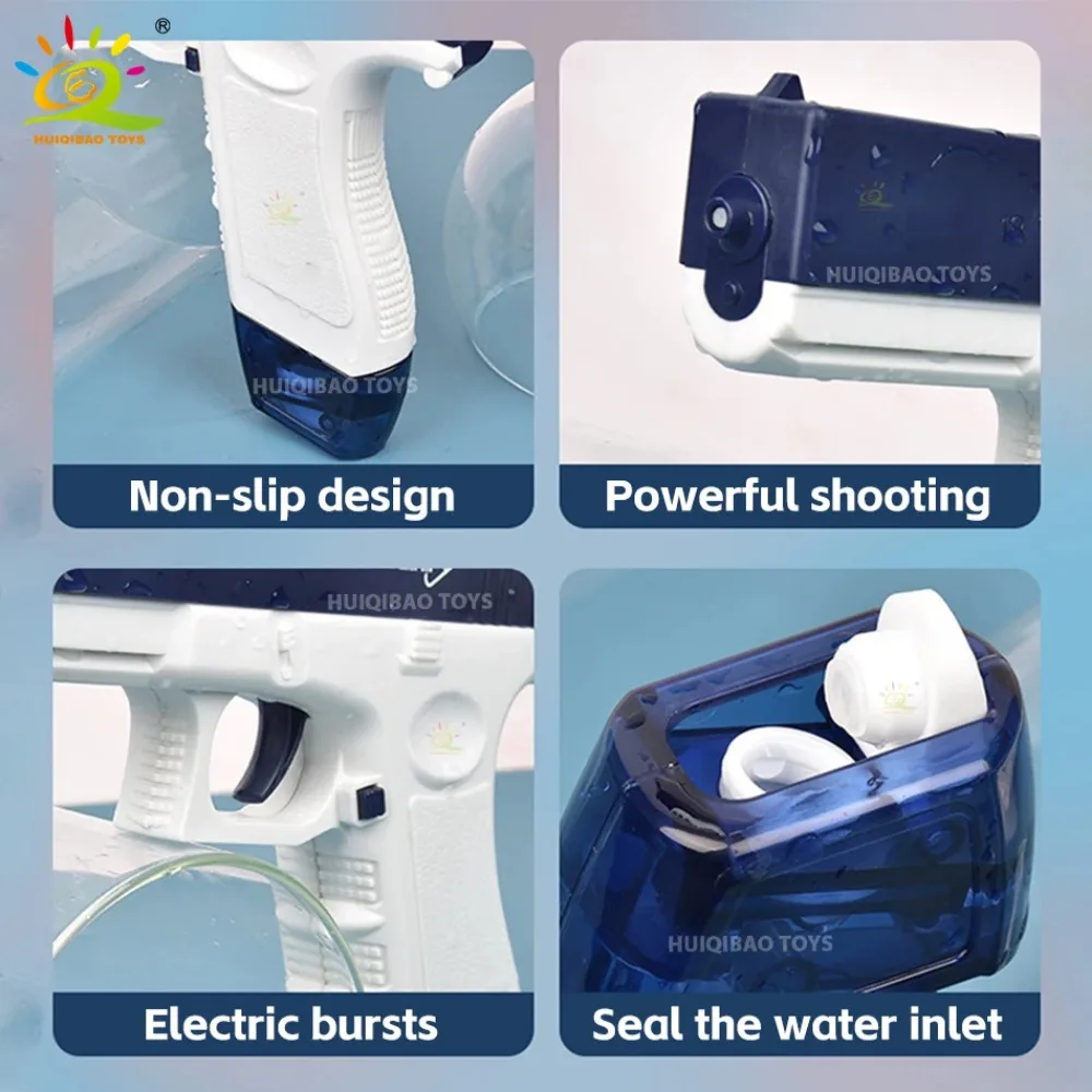 HUIQIBAO игрушечный электронный водяной пистолет для уличного летнего развлечения