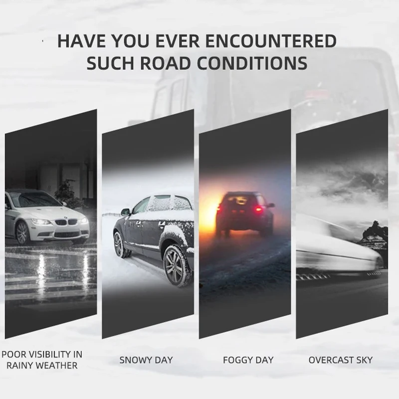 Светодиодные фонари автомобиля COB Вспышка Предупреждающий сигнал Лампа Ходовые