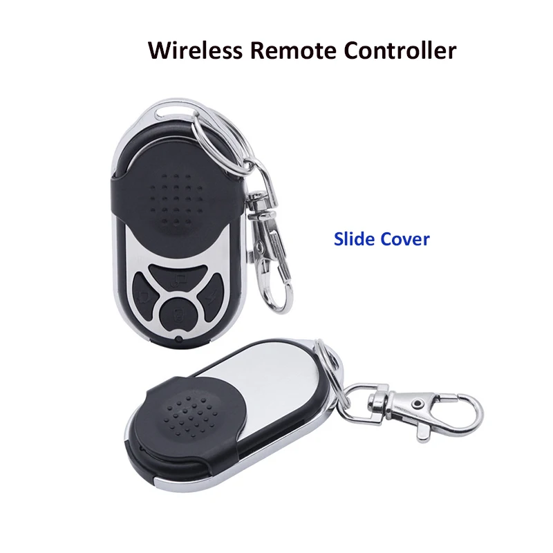 

2pcs/lot 433MHz Metal Remote Controller with Slide cover Design Keyfob for Focus Alarm ST-IIIB, ST-VGT