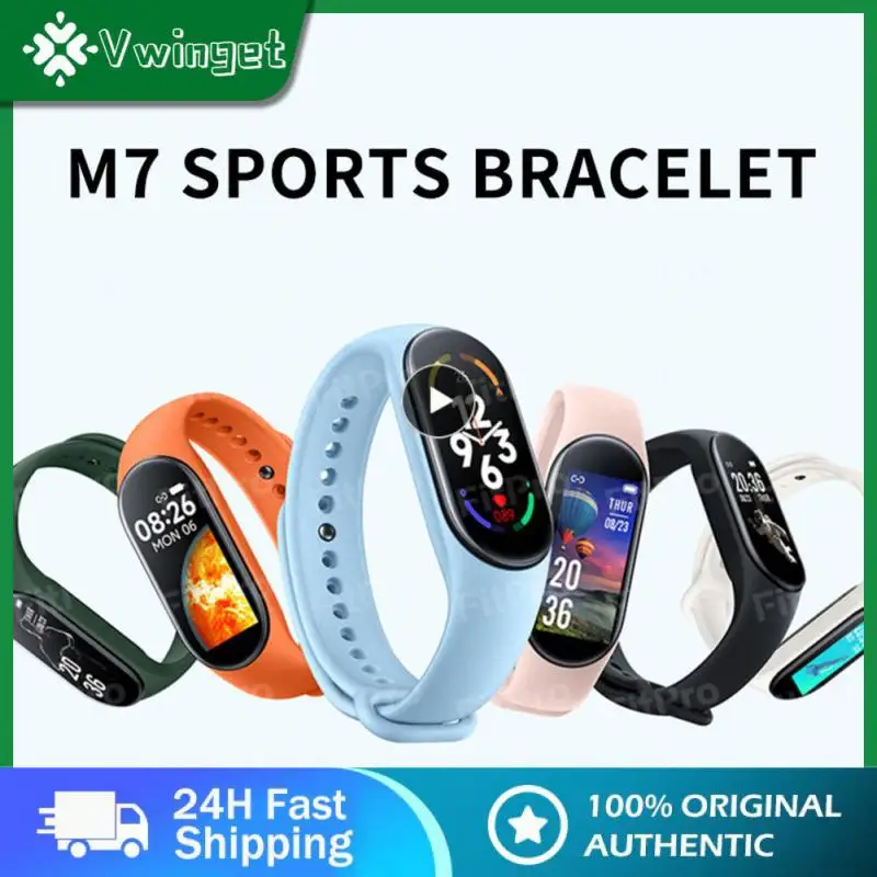 

Blood Pressure M7 Smart Watch Fitness Tracker Smartwatch Hd Large Screen Smart Bracelet Ip67 Waterproof For Phones