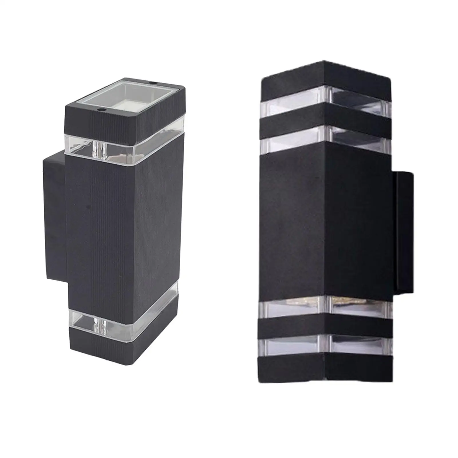 

Outdoor Wall Light Rectangular Exterior Light Fixture up and Down Light for Corridor Garage Patio Front Door Hallway Courtyard