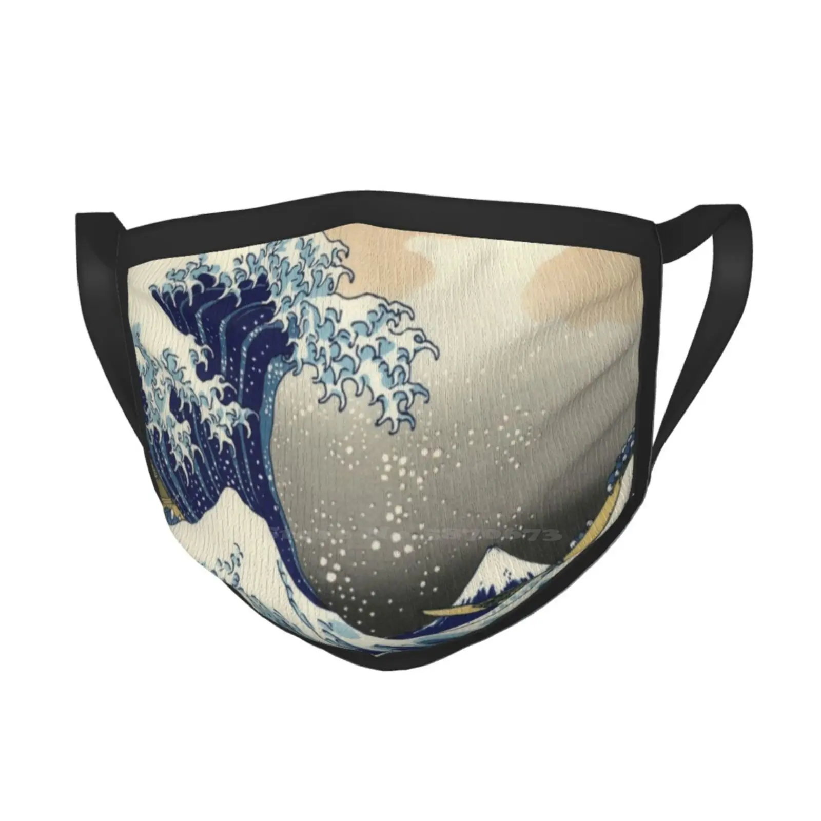 Дорожные Панамы с рисунком Великой волны домашний декор в японском стиле