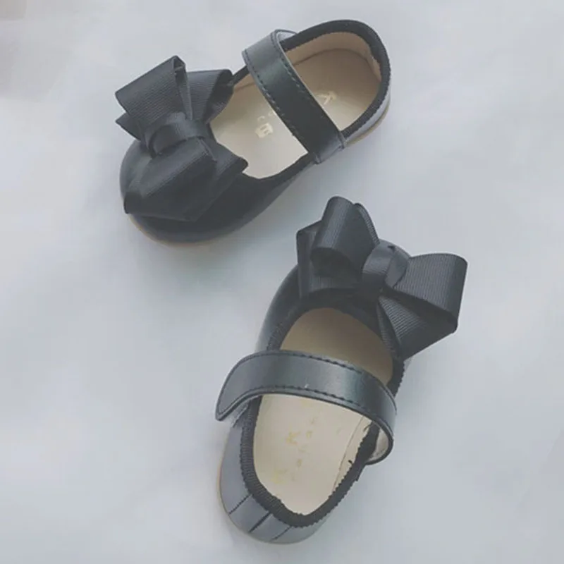 2022 весенняя обувь для младенцев милая универсальная модная на липучке с бантом