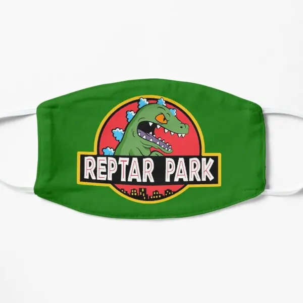 

Reptar Park Flat Printing Face Mask Protective Anti Dust Cotton Breath Dustproof Cute Health Windproof Cosplay Washable Haze