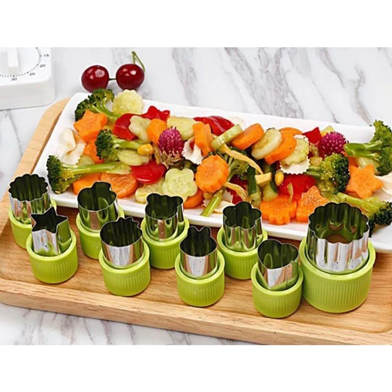 12 шт. мини-вырубки для печенья инструменты выпечки и 1 ручная вращающаяся