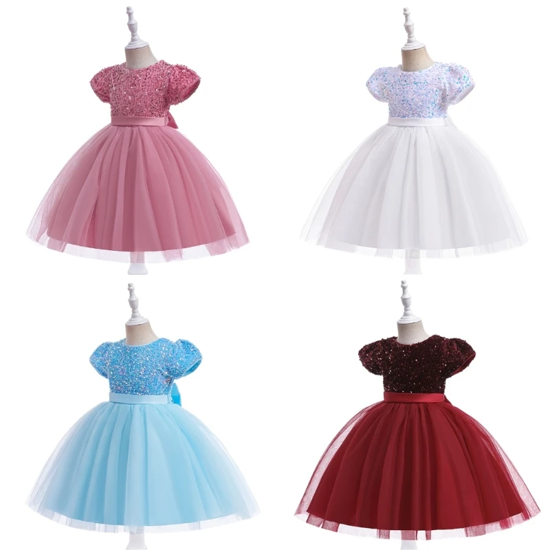 

Вечернее платье для маленьких девочек, юбка-пачка, Тюлевое платье, длинное платье для девочек с цветами на свадьбу