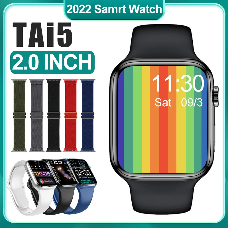Reloj inteligente para hombre, pulsera con pantalla completa de 2022 pulgadas, 90Hz, frecuencia de actualización, Bluetooth, llamada, recordatorio de mensajes, deportes, presión cardíaca, 2,0