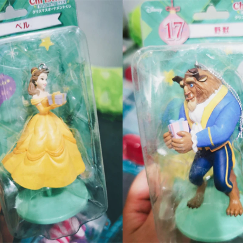 Disney Beauty and The Beast Original Figure Pendant Ornament Accessories Children Present