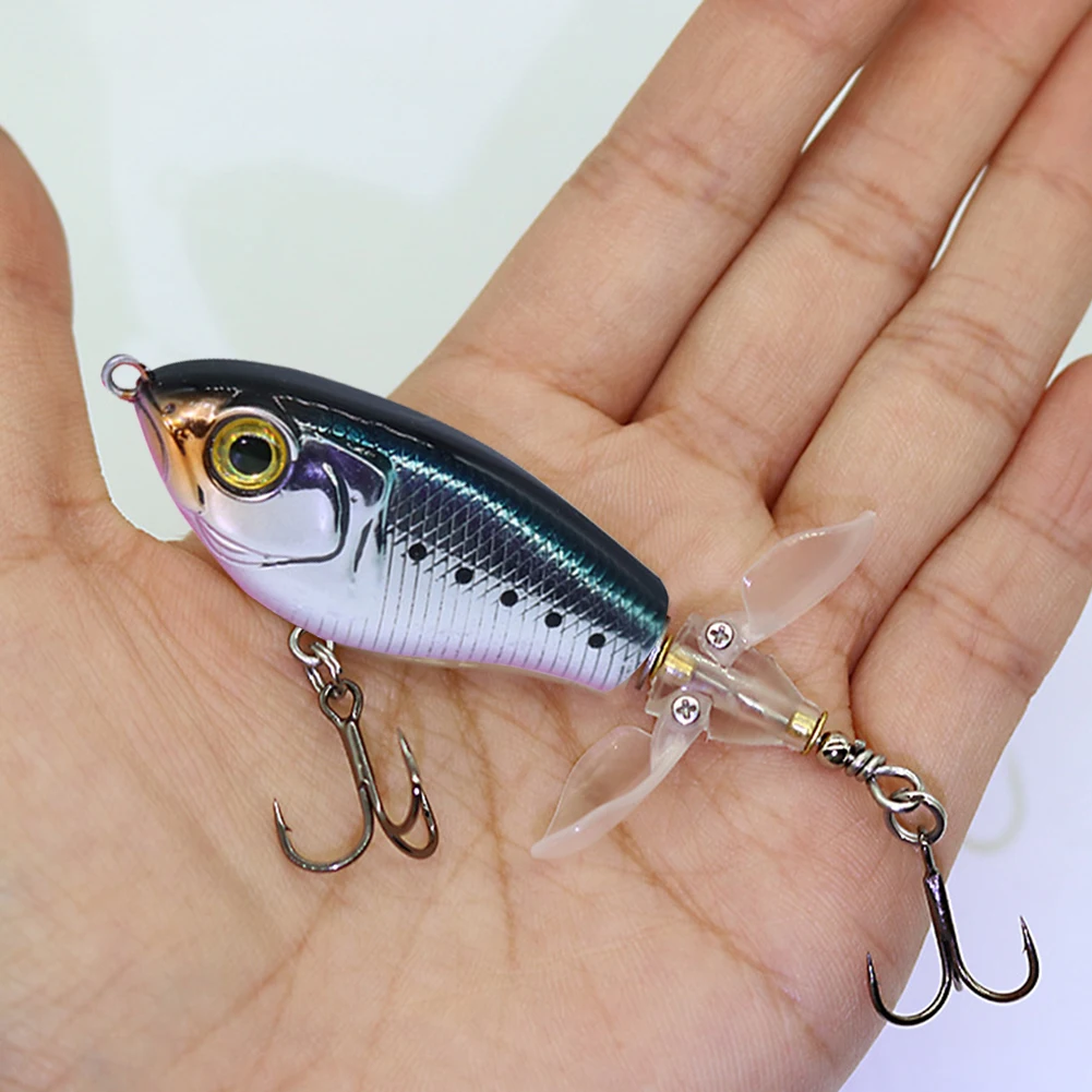 9 г 16 Поппер рыболовная приманка устойчивая к топвотеру плавающий пропеллер с