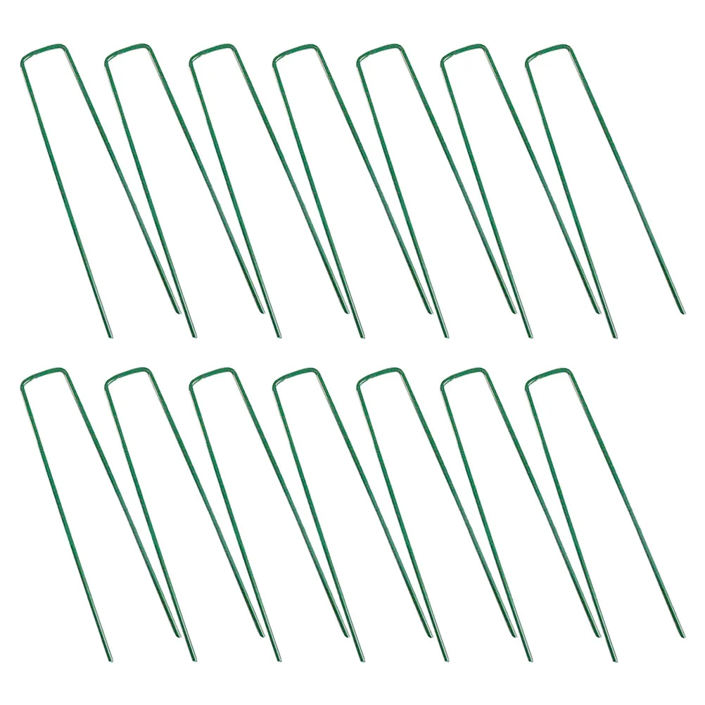 

50 шт., U-образные заземляющие гвозди для газона