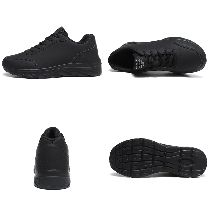 New Leisure Fashion Men's Running Shoes 46 High Quality Leather Soft Men's Sneaker 45 Big Size Outdoor Walking Spring Men Shoes