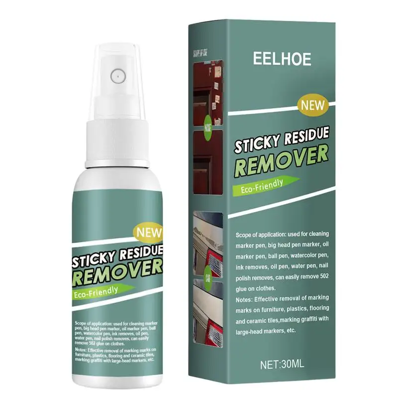 

Label Adhesive Remover Dirt And Stain Remover All Purpose Cleaner For Car Stickers Labels Decals Tape Crayon Marker