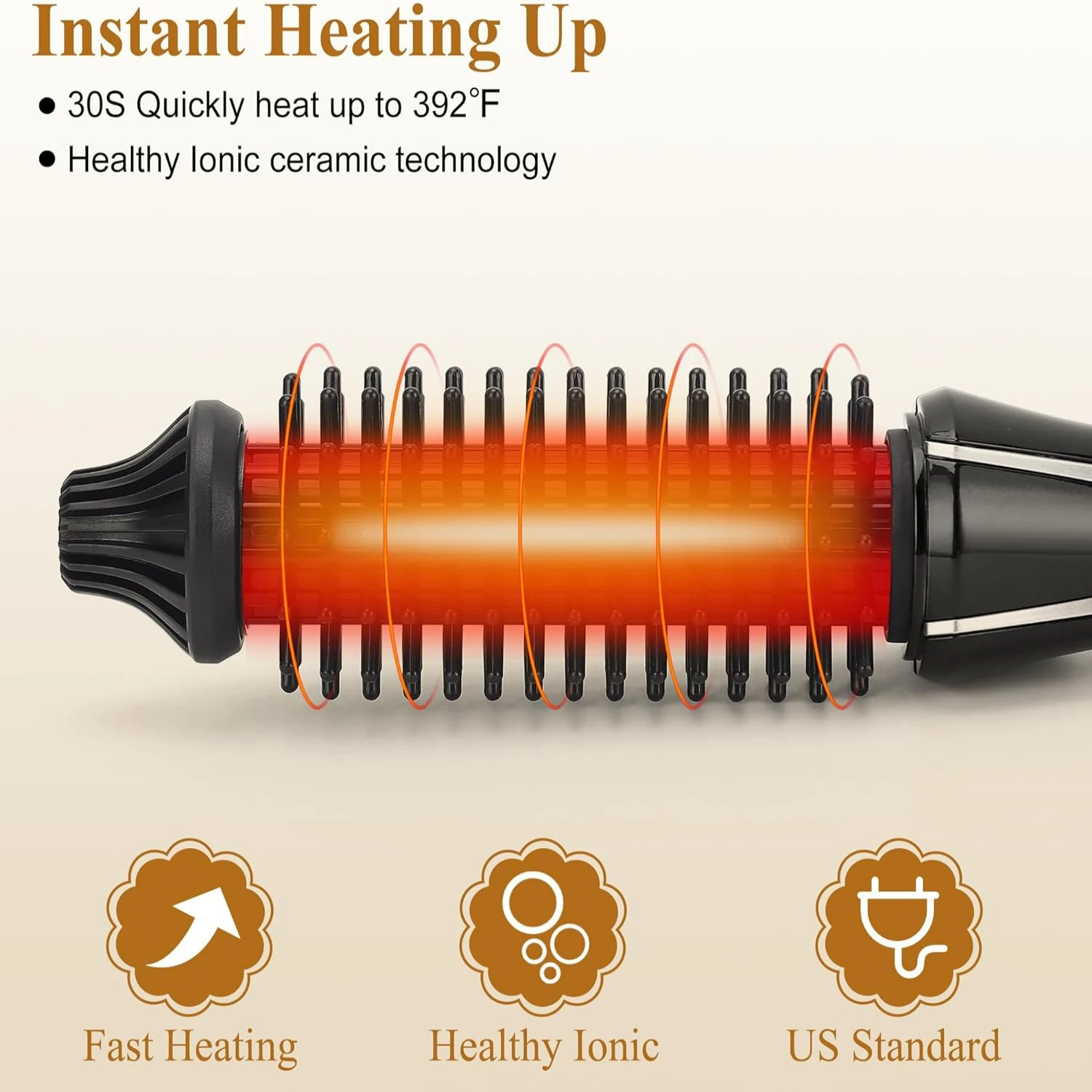 Кисть для завивки i-frizz Technology Элегантные и блестящие кудри на весь день