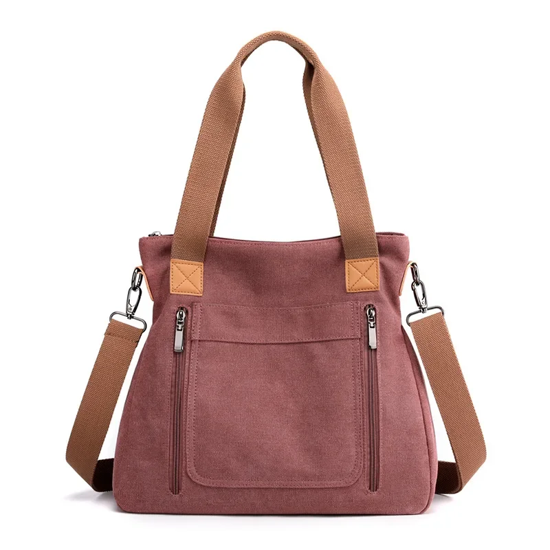 

Brand women's handbag fashion new new all-in-one portable large capacity women's bag canvas bag women's casual shoulder bag