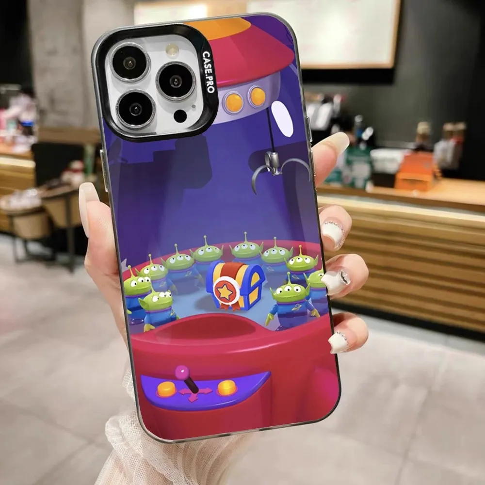 Чехол для телефона История игрушек матовый серебристый чехол с тремя глазами