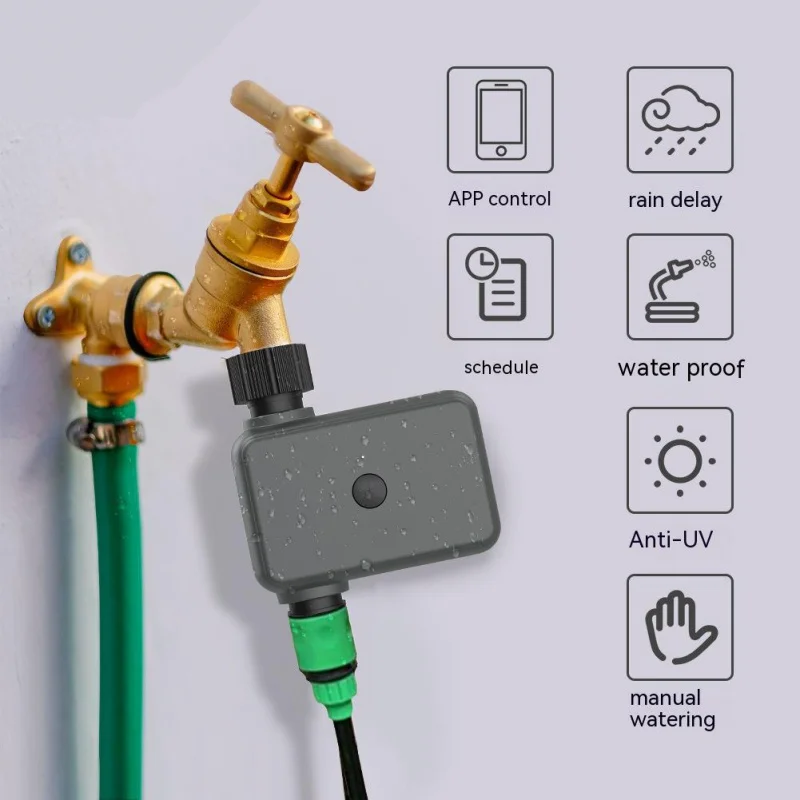 

Smart Home Garden Irrigation Water Valve Bluetooth Graffiti App Control Sprinkler Timer Garden Automatic Irrigation Machine