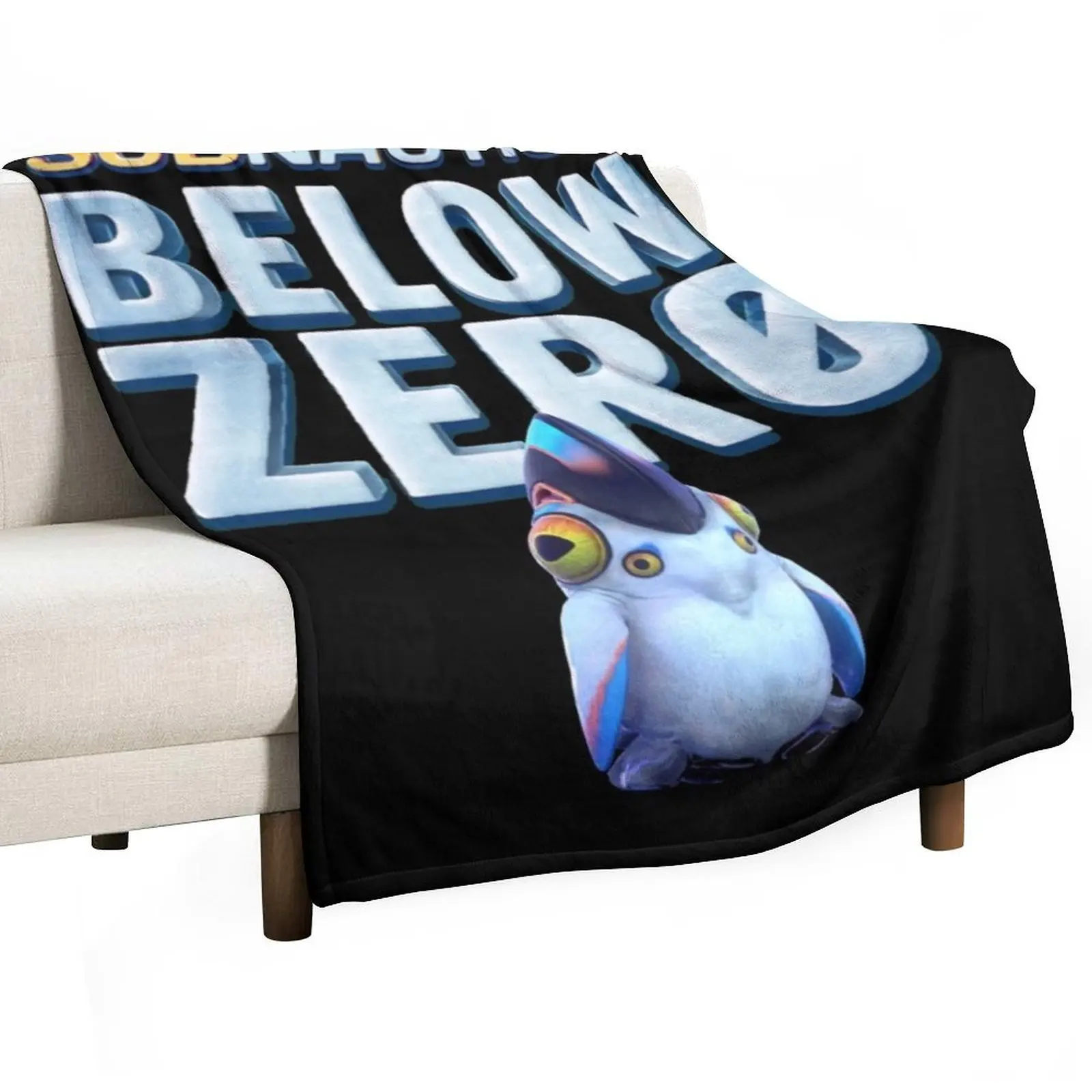Subnautica-полуе Zero Baby Пингwing Плед Одеяла Диван Винтажные