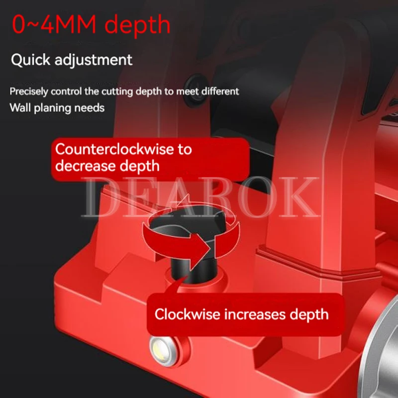 Строгальный станок для стен 4580 Вт электрическая лопатка машина ремонта старых