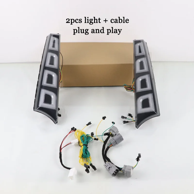 Автомобильный задний бампер фонарь для Toyota Vellfire 30 Agh30 2019 2020 2021 2022 2023 индикатор