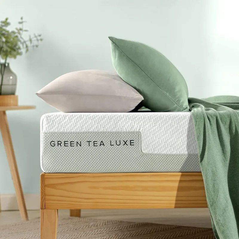 

8-дюймовый матрас из пены с эффектом памяти Green Tea Luxe/снятие давления/Сертификация CertiPUR-US/кровать в коробке/абсолютно новый