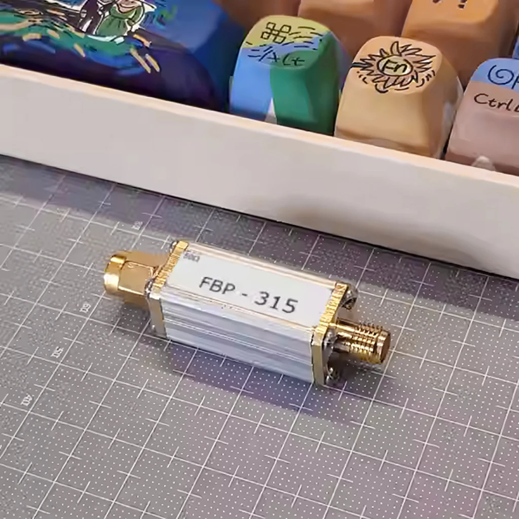 Светочастотный фильтр 315 МГц (от 300 до 346 МГц) ультрамалый Размер низкие вносимые