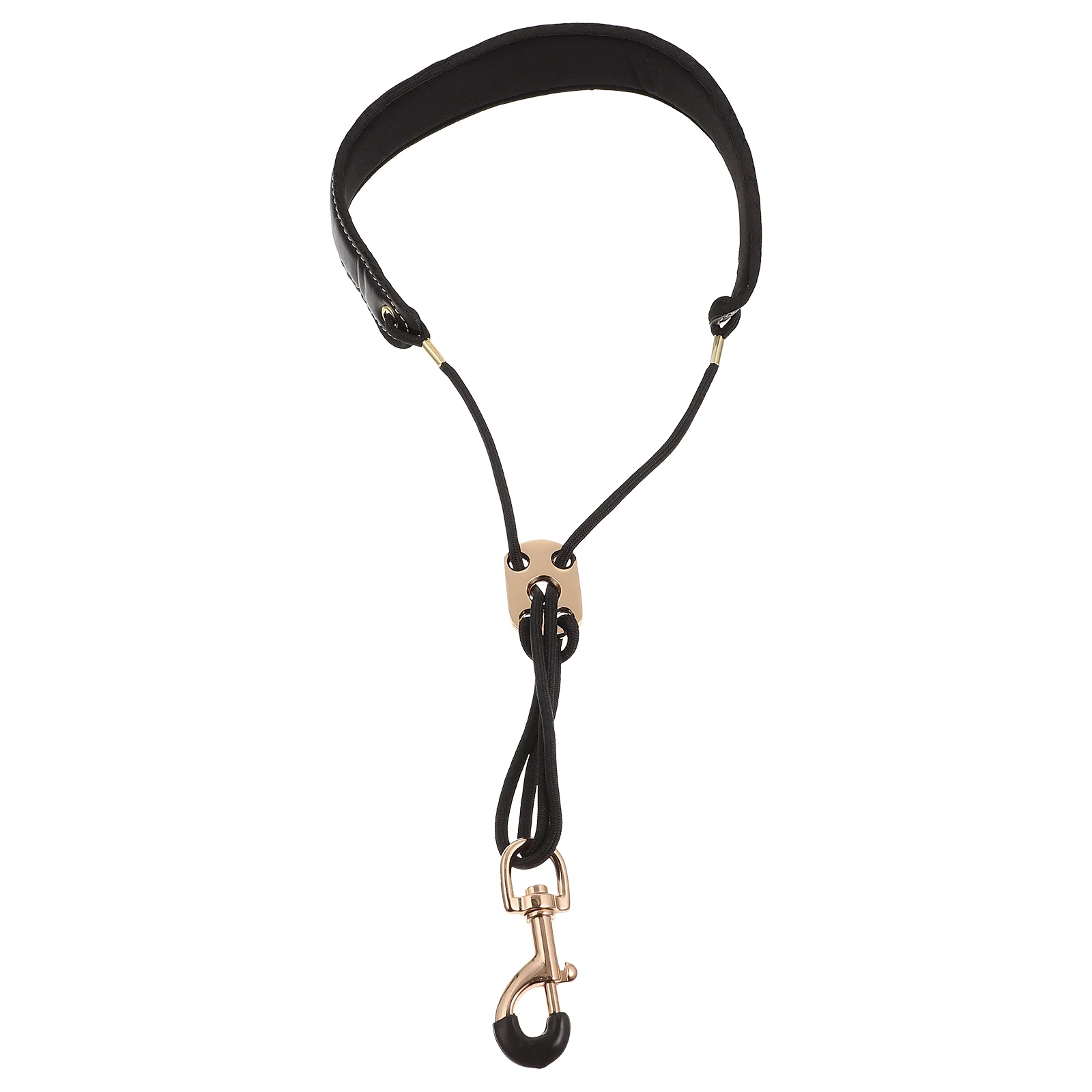 

2Pcs Practical Saxophone Neck Straps Saxophone Straps Saxophone Supplies (Black)