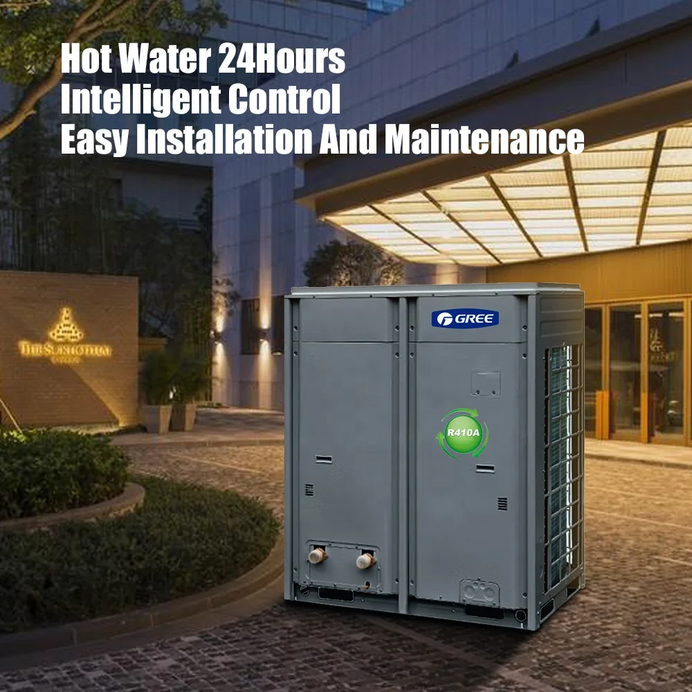 Gree 36 кВт Industrial -26C EVI горячая вода высокотемпературный тепловой насос