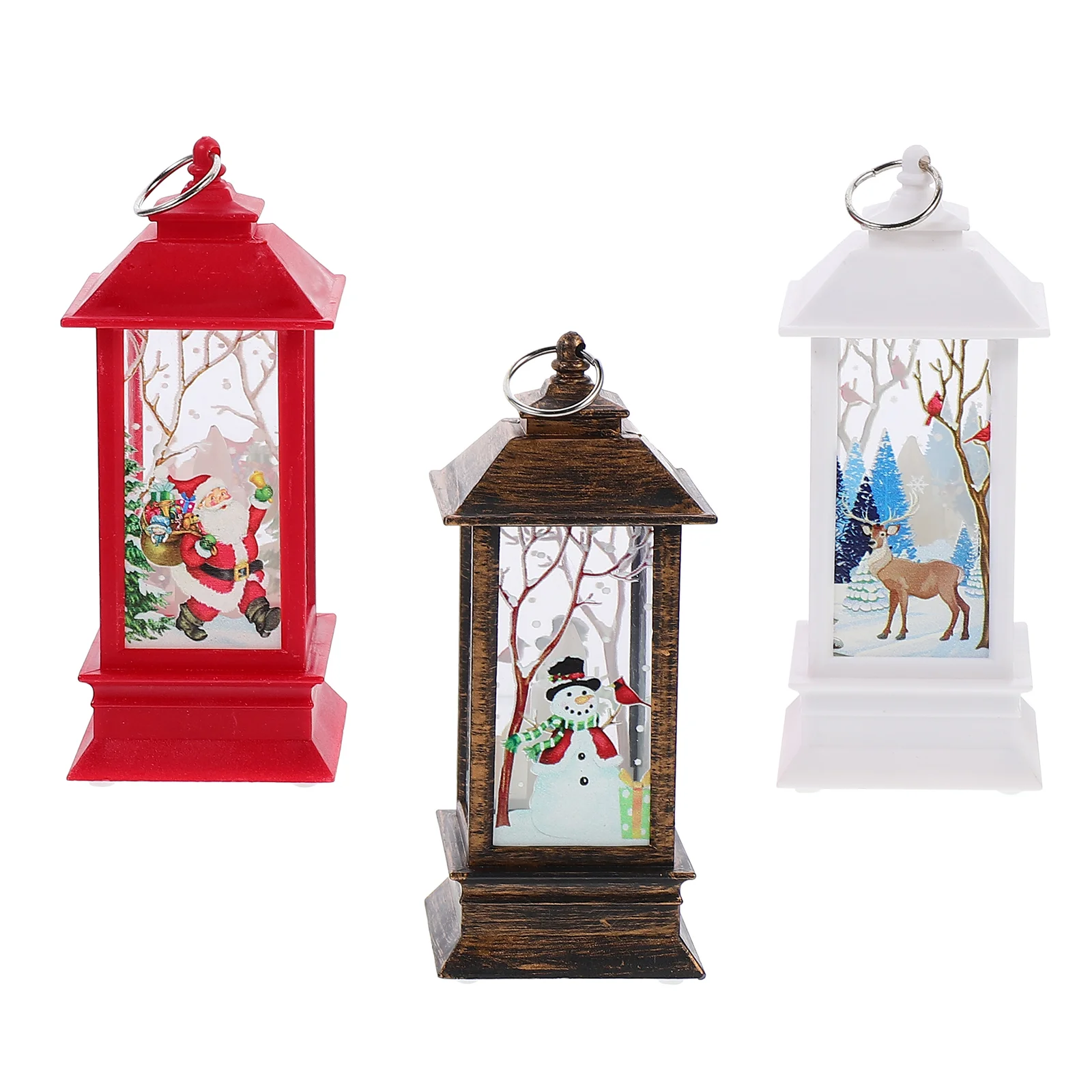 

Рождественские огни, уличные украшения, винтажный водный фонарь Xmasfirelesslamp