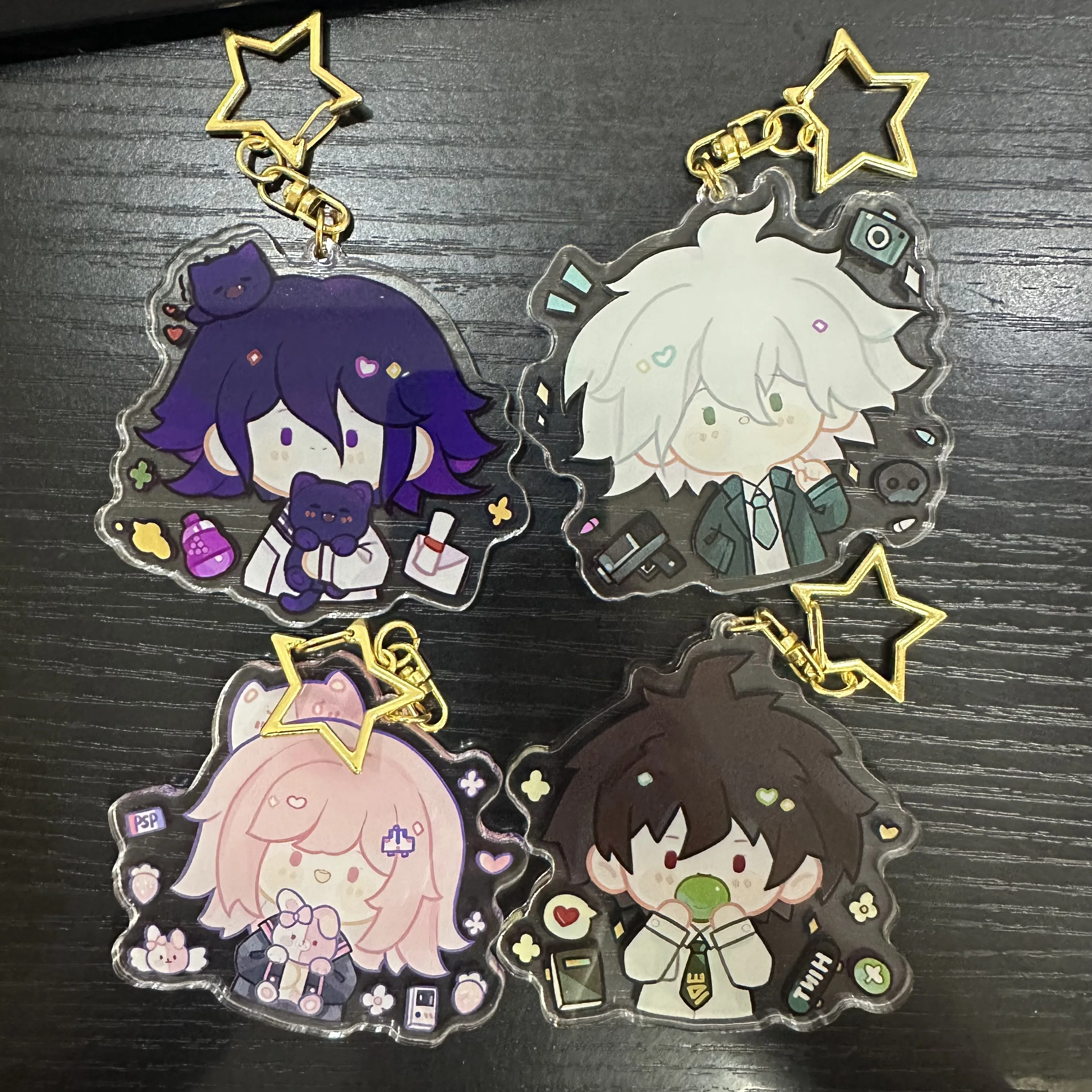 Акриловые брелки Danganronpa Kokichi Oma Nagito Komaeda Nanami ChiaKi