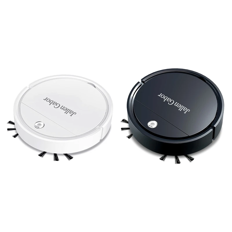 

W8KC Robotic Vacuum Cleaner Strong Suction 90 min Runtime Quiet Slim (Black/White)