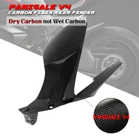 for ducati panigale v4 rs 2018 2021 streetfighter v4 2020 superleggera carbon fiber fender mudguard hugger cover panel cowling