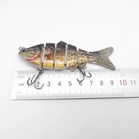 1 pcs luya knotty fish 21g9 5cm plastic 7 section bait sea fishing lure simulation bait hard bait