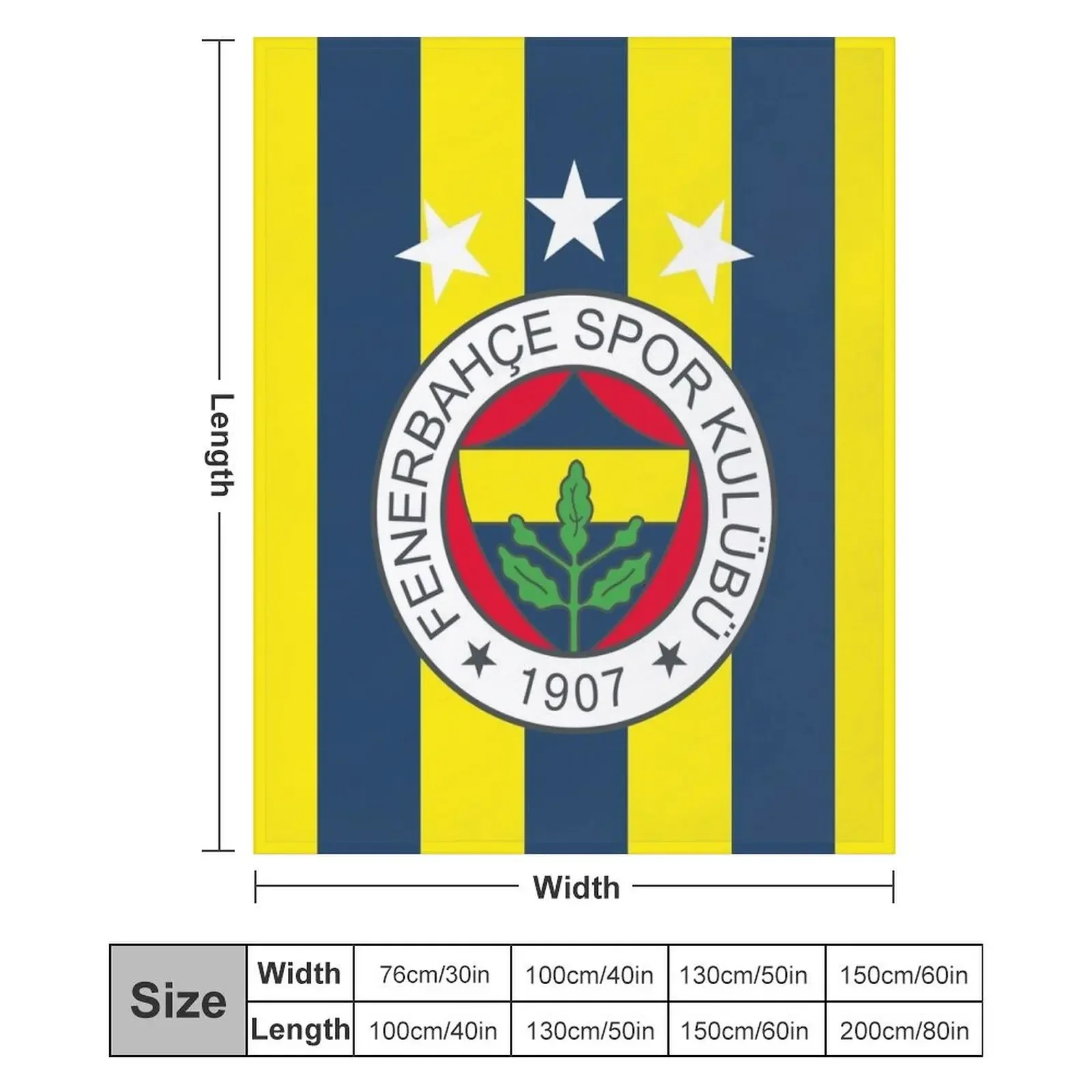 Фланелевое одеяло Fenerbah?e SK II