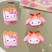 4cm kawaii sanrios hair card mymelody cartoon cute simple headdress anime portable sweet clip girl birthday gift