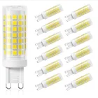 Сверхъярсветодиодный светодиодная лампа G9, 220 В переменного тока, 335175 87 светодиодный, керамическая лампа S, G4, SMD2835, светодиодная лампа, теплыйхолодный белый точесветильник, заменяет галогенсветильник