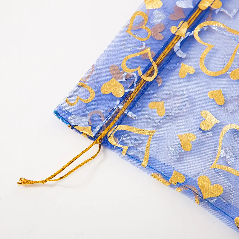 Красочная органза железное сердце роза специальный дизайн свадебные подарки