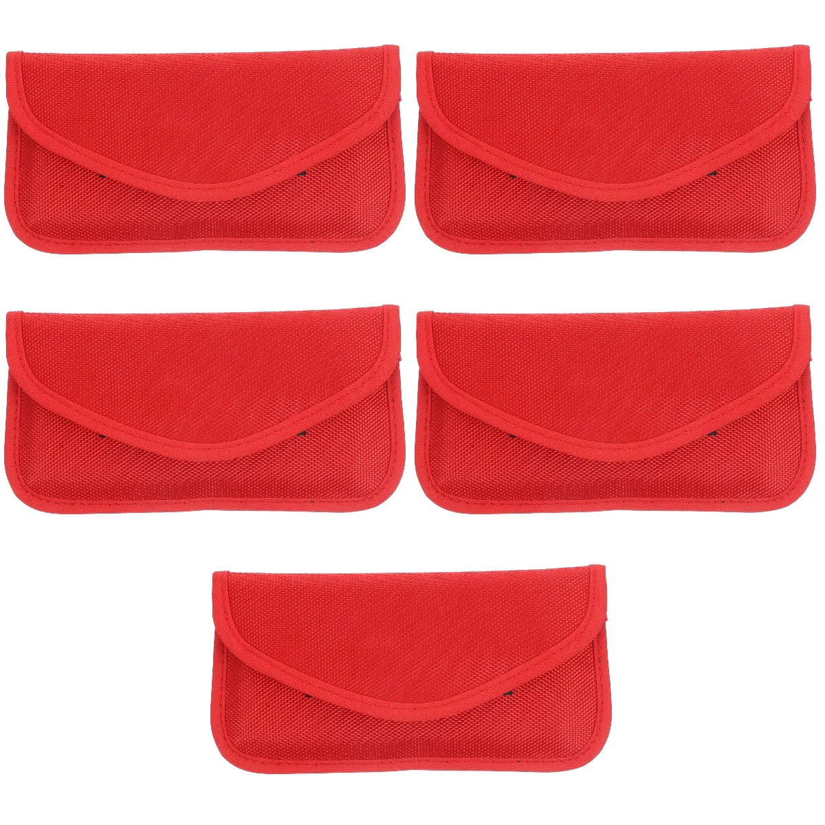 

5x Indoor Convenient Bag Signal Blocker Signal-proof Pouch Storage Bag for Outdoor Storage Cards