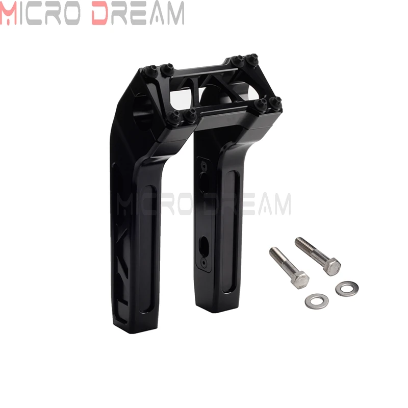 

Клубный стиль 25 мм руль Т-бар 4-14 дюймов Райзер для Harley Sportster Softail Bobber Cafe Racer Street Bob FXBB чоппер