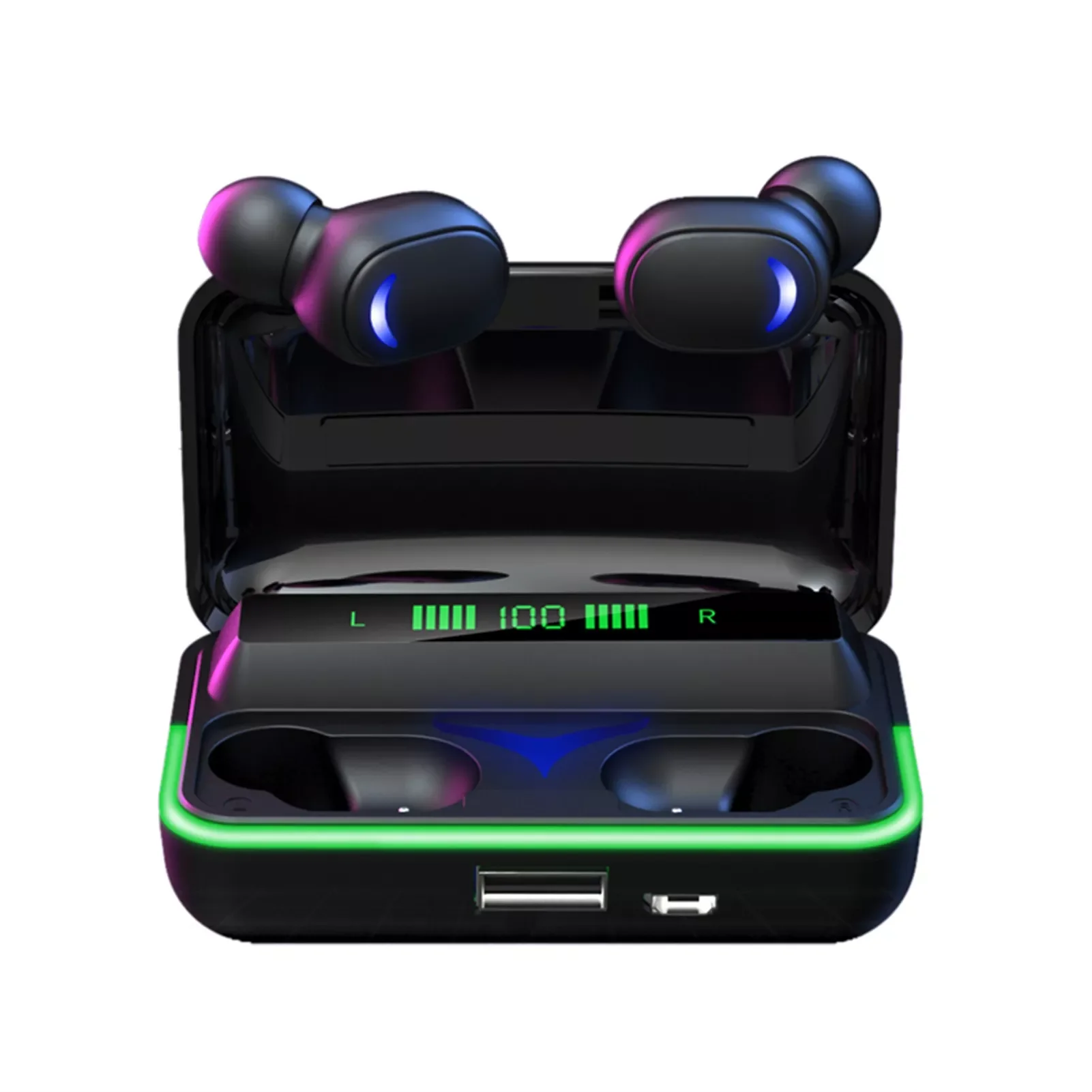 E10 TWSes True Wireless Earbud Headphones Fidelity Sound Quality Wireless Charging Case HIFI Sound Effect Headset