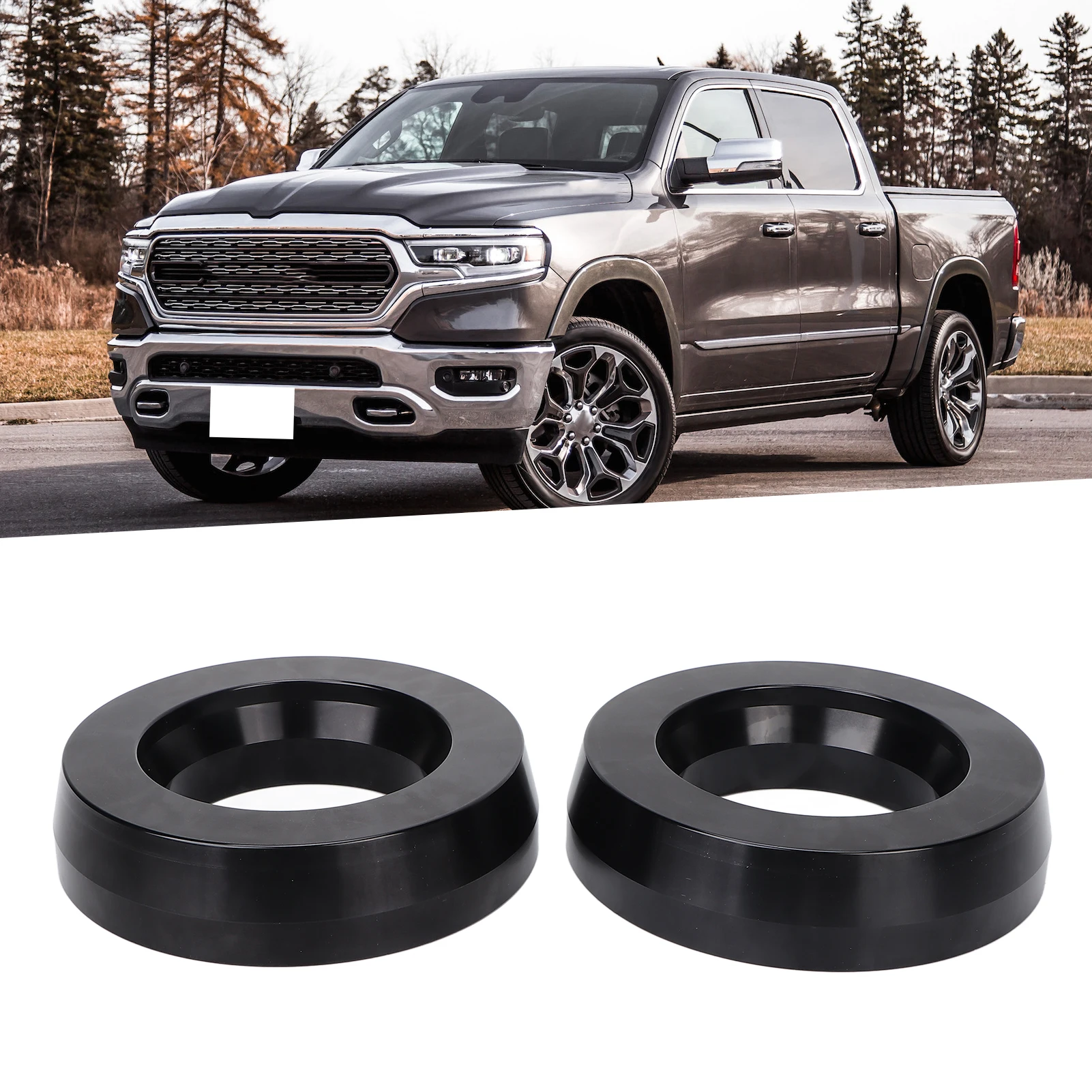 2 шт. 2in подъемник передний выравнивающий комплект углеродистая сталь