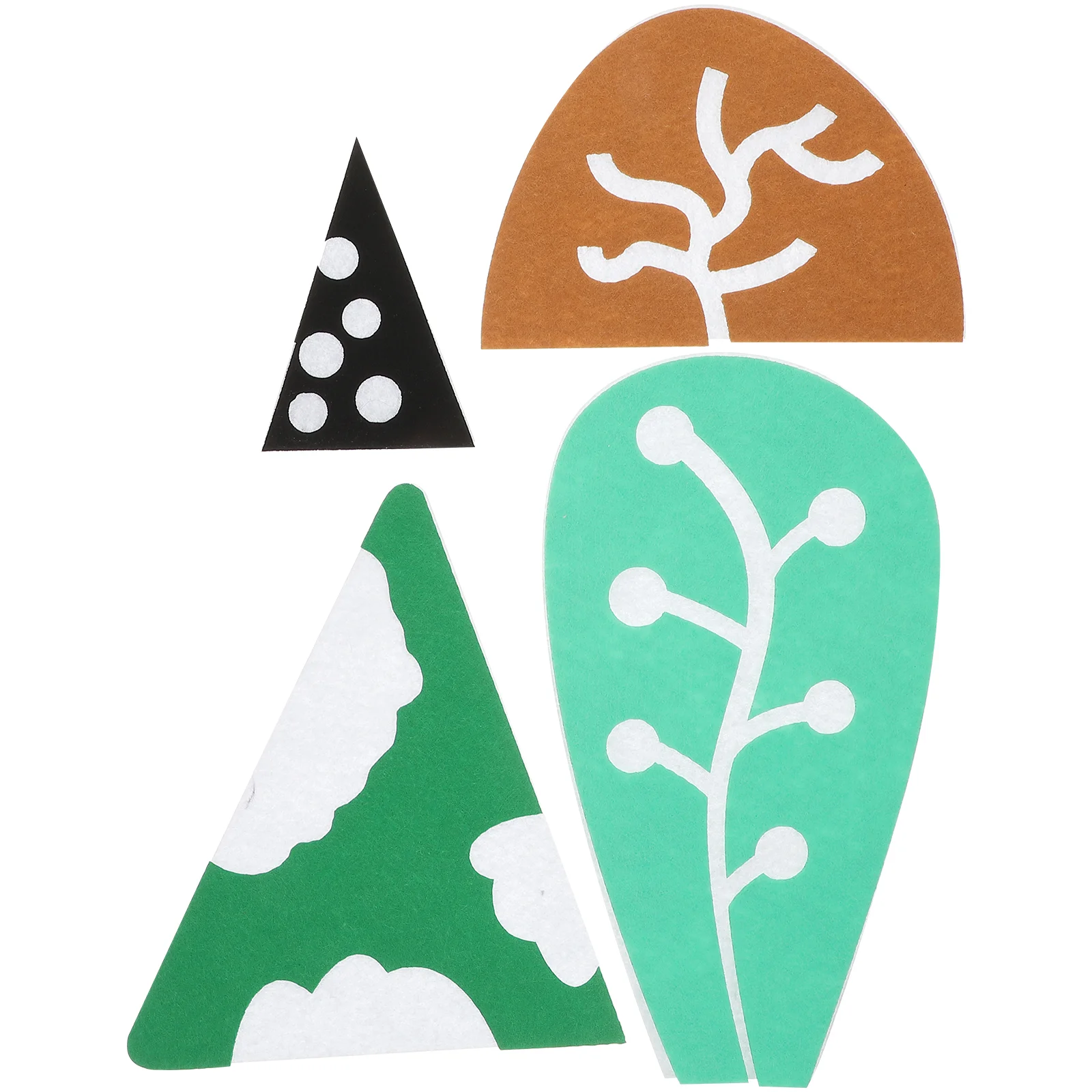 

Wall Tree Sticker Decals Stickersnursery Kindergarten Personalized Bulletin Decal Bedroom Forest Fabric Pine Felt Wallpaper