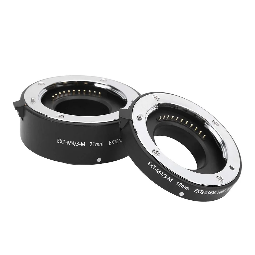 Фото Кольцо-удлинитель Mcoplus EXT-M4/3-M 10 мм 21 мм с автофокусом для макросъемки Olympus Panasonic Micro 4/3 System Camera OM-1 E-M5 III G9 №4