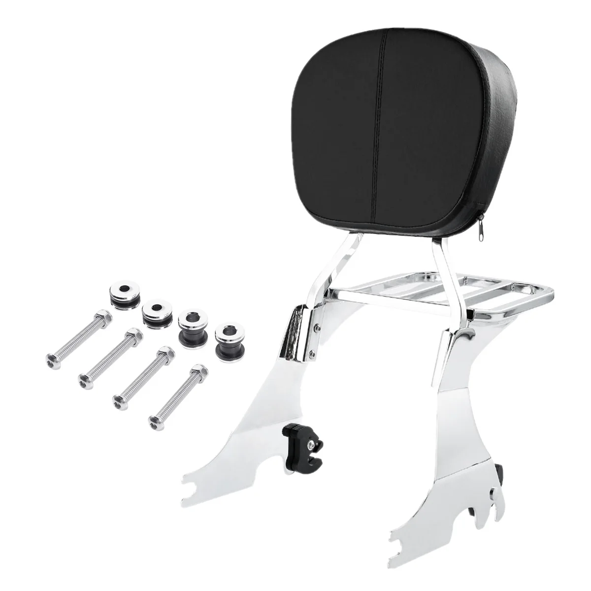 

Спинка для скутеров и багажная стойка для Harley Sportster XL 883 1200 Custom Forty Eight 2004-2022 мотоцикла