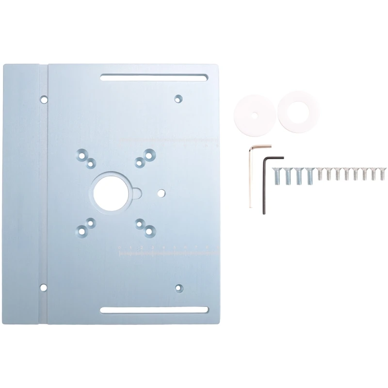 Фрезерный стол вставная пластина деревообрабатывающий триммер электрическая