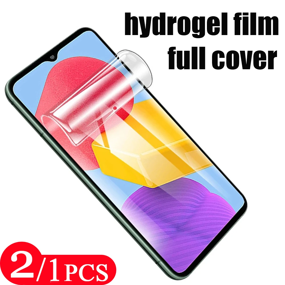 

2/1Pcs hydrogel film For Samsung Galaxy M22 5G screen protector M23 M52 M13 M33 M53 A73 A53 A33 A23 A13 A03 A03s 9D Not Glass