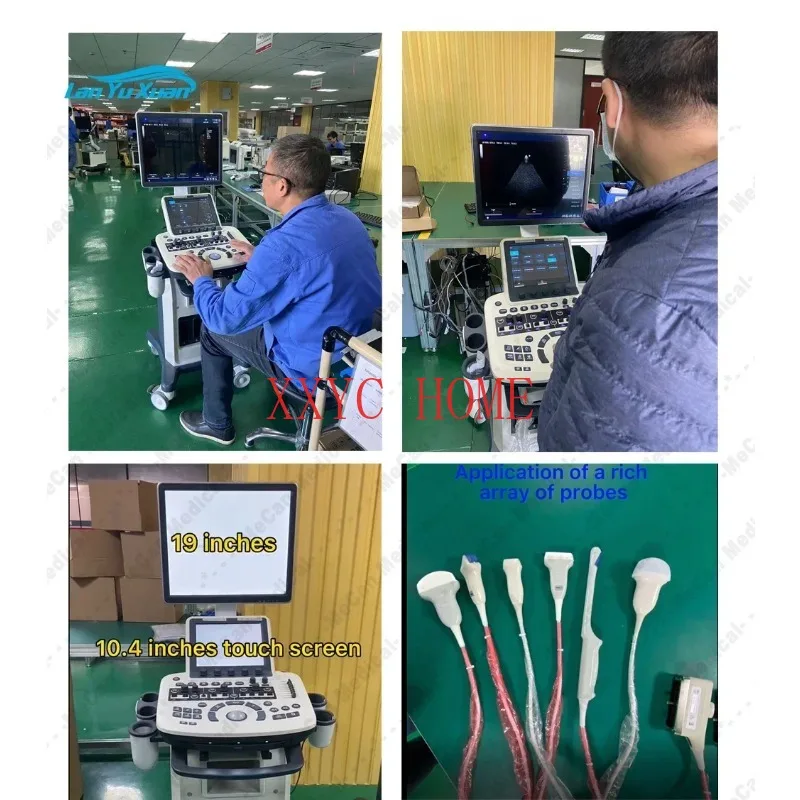 Ecografo цифровая кардиографическая ультразвуковая машина Цветной Допплер 3d 4d